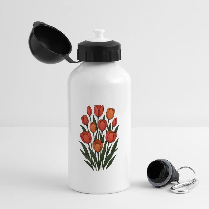 Tulipes Gourde panoramique avec couvercle 500 ml