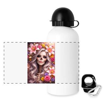 Lilith Mortis - Gourde panoramique avec couvercle 500 ml - blanc - Devant