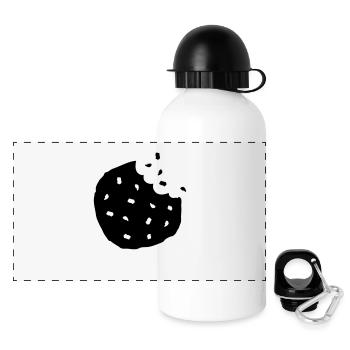 cookie_tg1 - Gourde panoramique avec couvercle 500 ml - blanc - Devant