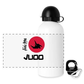 Judo - Panoramic Thermal Bottle with Lid 500 ml - white - Front