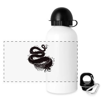 Spirit Dragon - Panoramic Thermal Bottle with Lid 500 ml - white - Front