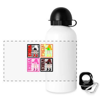 Feminine energy - Panoramic Thermal Bottle with Lid 500 ml - white - Front
