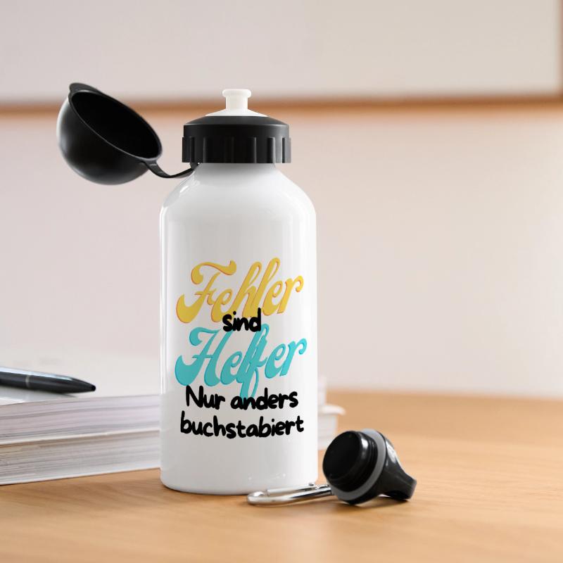Error Helper Gradient Script Panoramic Thermal Bottle with Lid 500 ml