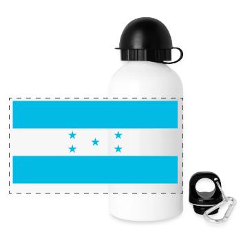 Honduras - Panoramic Thermal Bottle with Lid 500 ml - white - Front