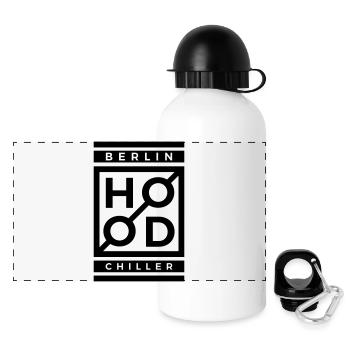 Modern Hood Chiller Berlin - Panoramic Thermal Bottle with Lid 500 ml - white - Front