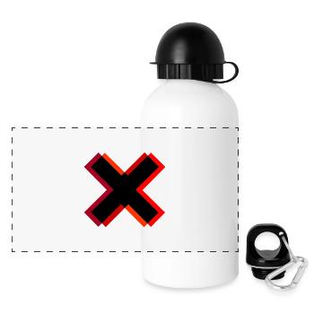 Urban Glow - Panoramic Thermal Bottle with Lid 500 ml - white - Front