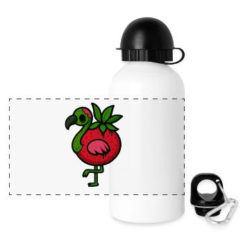 Zombingo - Gourde panoramique avec couvercle 500 ml - blanc - Devant