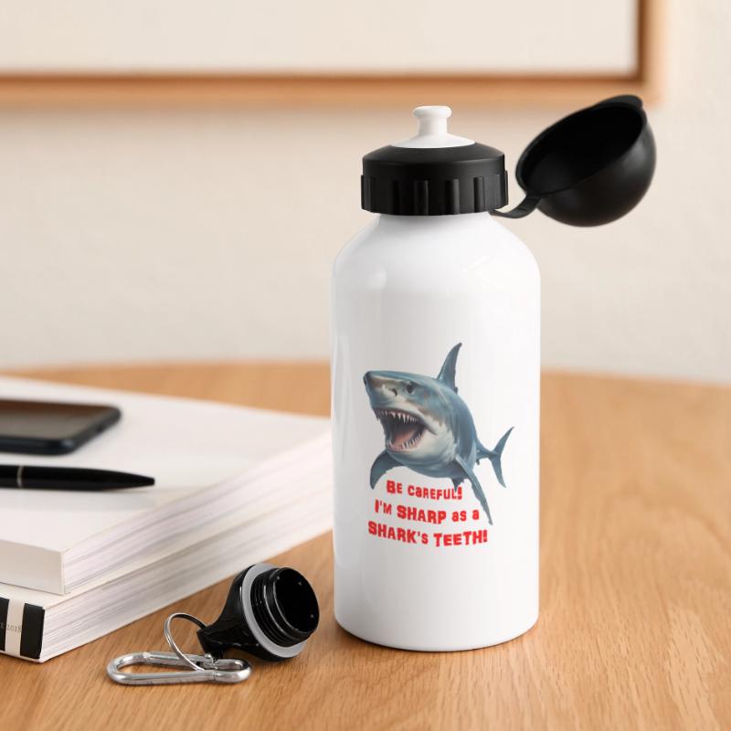 Sharp as a shark Panoramic Thermal Bottle with Lid 500 ml