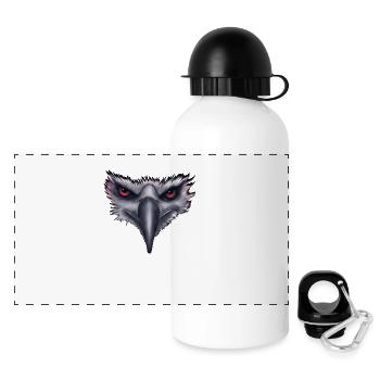 Eagle Bird of Prey - Panoramic Thermal Bottle with Lid 500 ml - white - Front