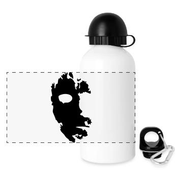 des halloween horror - Panorama Trinkflasche mit Deckel 500 ml - Weiß - Vorne
