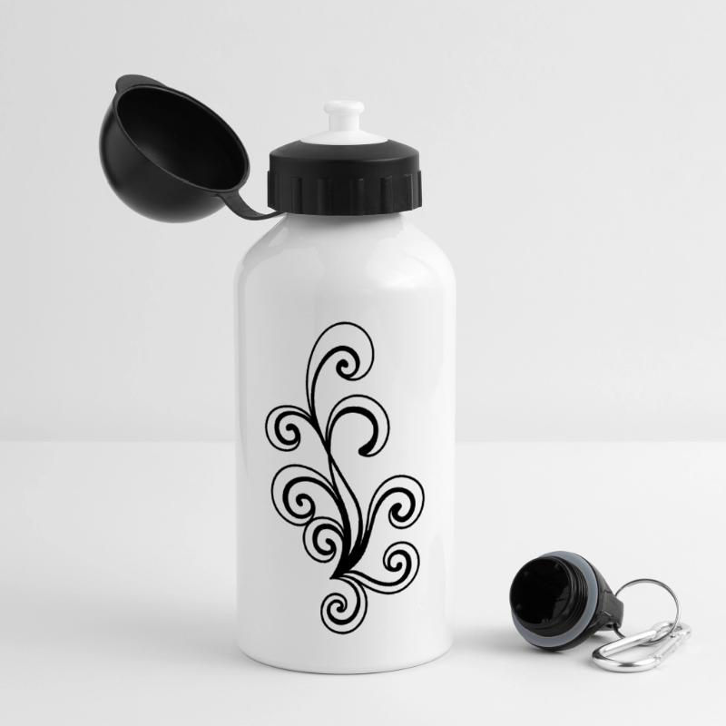 abstract form Panoramic Thermal Bottle with Lid 500 ml