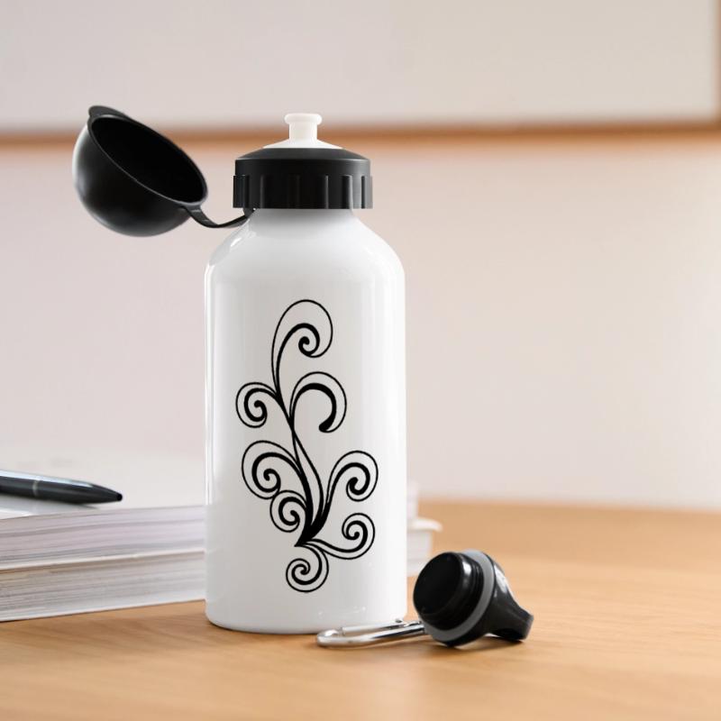abstract form Panoramic Thermal Bottle with Lid 500 ml