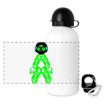 Yahoo - Gourde panoramique avec couvercle 500 ml - blanc - Devant