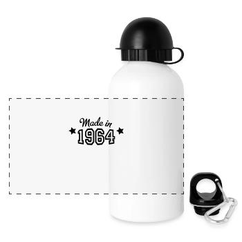 1964 - Panoramic Thermal Bottle with Lid 500 ml - white - Front