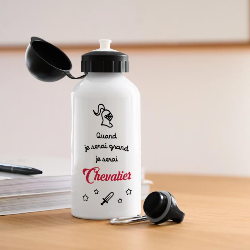 Chevalier - Bébé - Naissance - Garçon - Epée - Fun Panoramic Thermal Bottle with Lid 500 ml