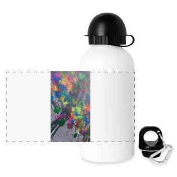 drop - Panoramic Thermal Bottle with Lid 500 ml - white - Front