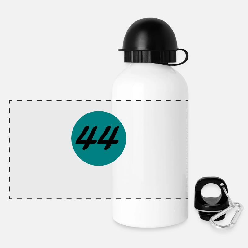 44 - Panoramic Thermal Bottle with Lid 500 ml - white