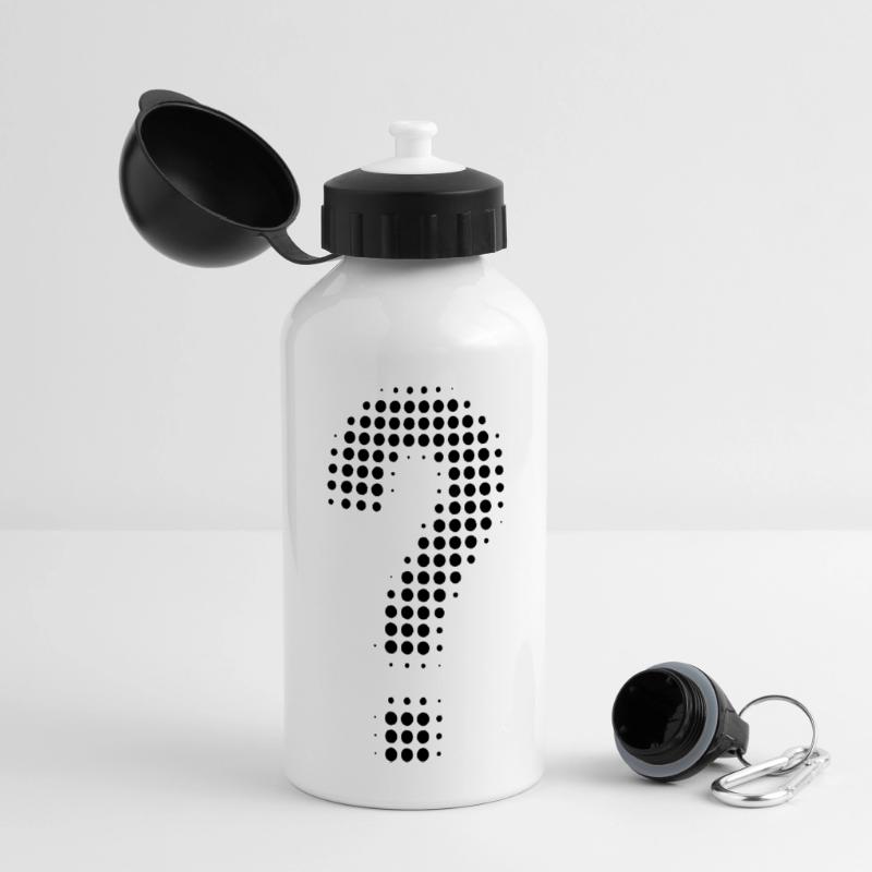 Optique pixel point d’interrogation Gourde panoramique avec couvercle 500 ml