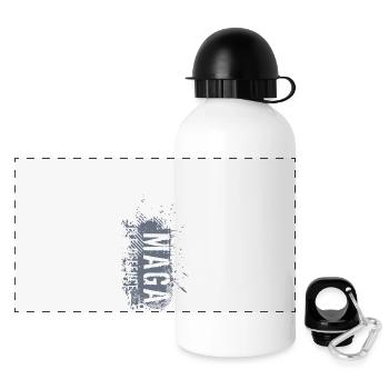 Krav maga - Panorama Trinkflasche mit Deckel 500 ml - Weiß - Vorne