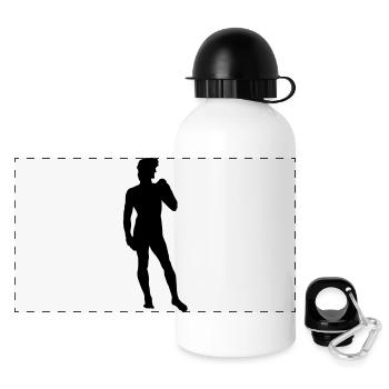 My new friend - Panoramic Thermal Bottle with Lid 500 ml - white - Front