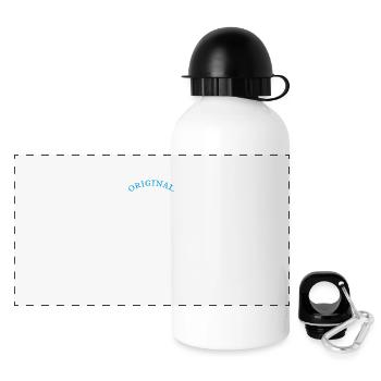 Original 100% Gustav, gift, - Panoramic Thermal Bottle with Lid 500 ml - white - Front