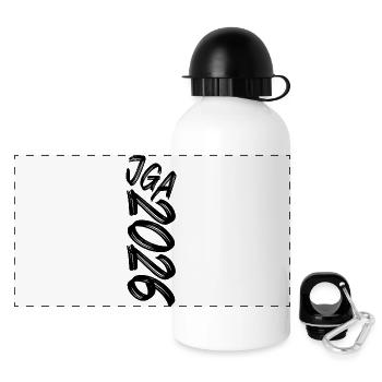JGA 2026 - Panoramic Thermal Bottle with Lid 500 ml - white - Front