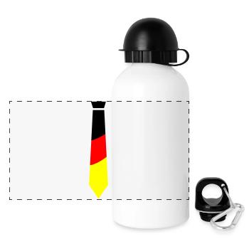 Nektie Germany - Panoramic Thermal Bottle with Lid 500 ml - white - Front