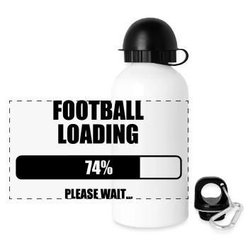 Football - Fußball - Fútbol - Calcio - Foot - Cool - Gourde panoramique avec couvercle 500 ml - blanc - Devant