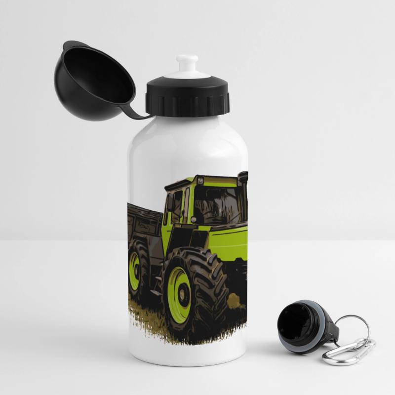 MB trac 1600 turbo with trailer Panoramic Thermal Bottle with Lid 500 ml