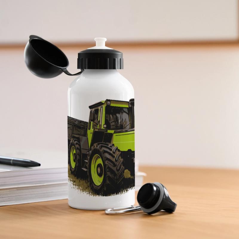 MB trac 1600 turbo with trailer Panoramic Thermal Bottle with Lid 500 ml