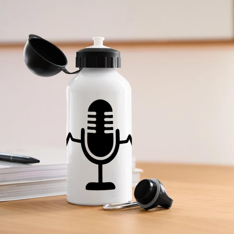 Micro Chant Podcast Streaming Panoramic Thermal Bottle with Lid 500 ml
