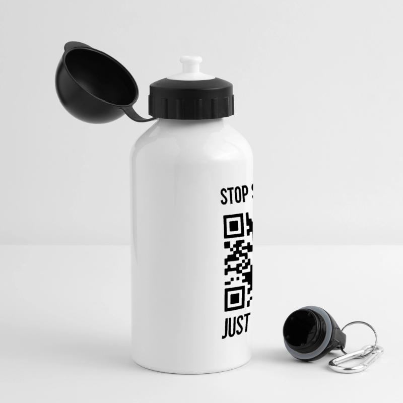 Scan Me QR Code for a Motivational Boost Panoramic Thermal Bottle with Lid 500 ml