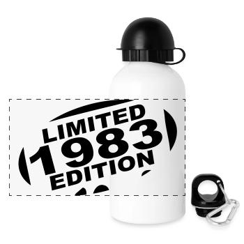 year 1983 limited edition - Panoramic Thermal Bottle with Lid 500 ml - white - Front