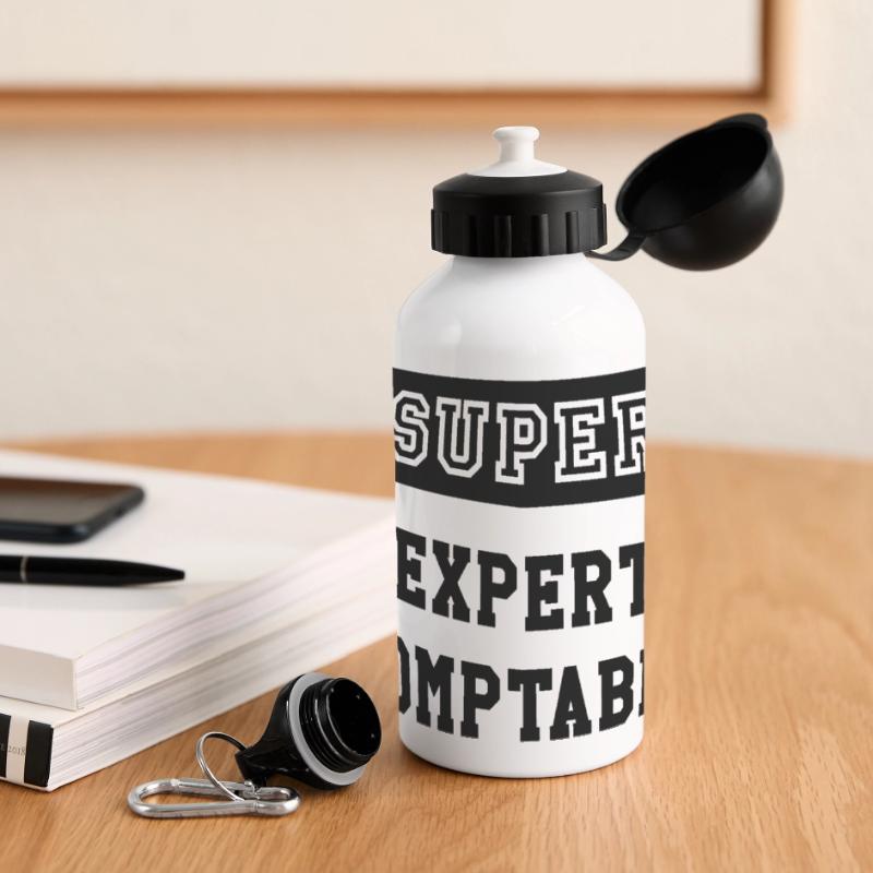 Expert Comptable / Comptabilité / Comptable / Gourde panoramique avec couvercle 500 ml