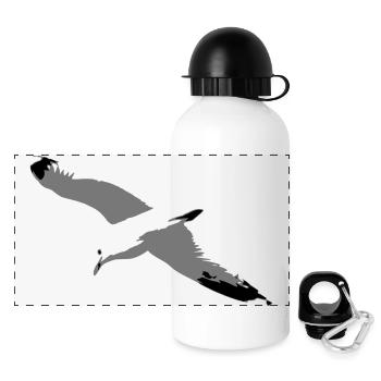 Seagull - Panoramic Thermal Bottle with Lid 500 ml - white - Front