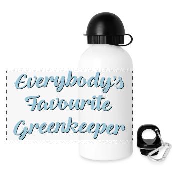 Everybodys favourite greenkeeper funny t - Panoramic Thermal Bottle with Lid 500 ml - white - Front