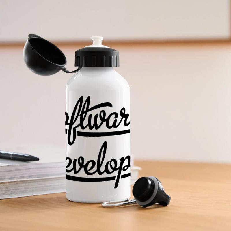 Software Developer Panoramic Thermal Bottle with Lid 500 ml