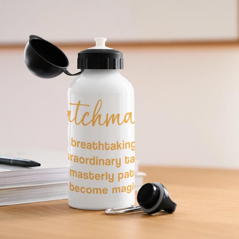 Clockwork Clock Panoramic Thermal Bottle with Lid 500 ml