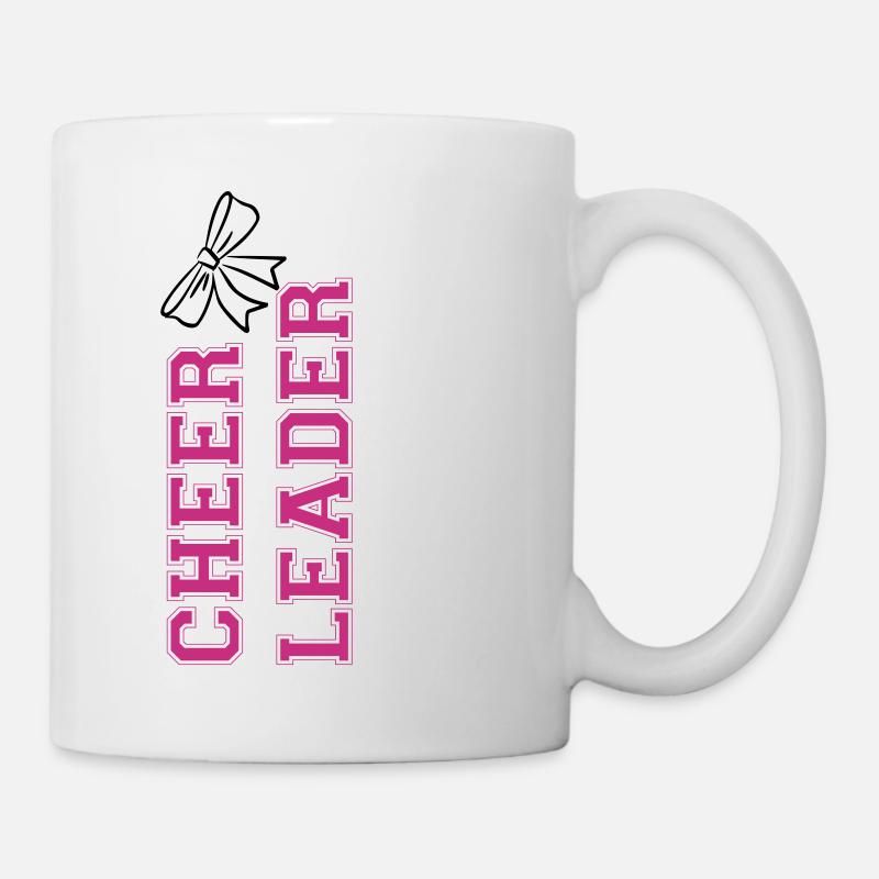 Cheerleader Schleife - Tasse - Weiß