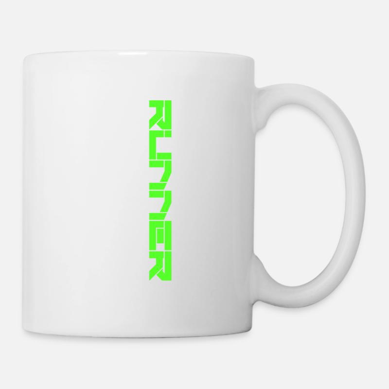 Läufer - Runner in grün - Tasse - Weiß