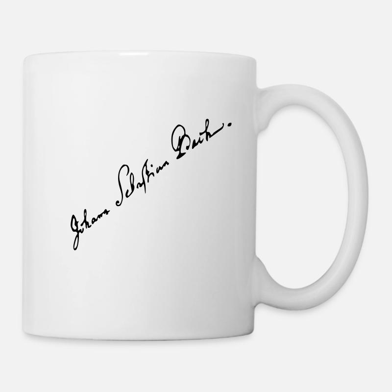 Johann Sebastian Bach - Mug - white