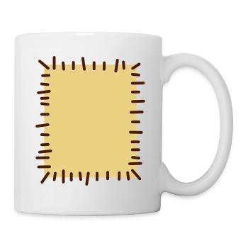 flicken2 - Tasse - Weiß - Rechts