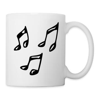 Note - Tasse - Weiß - Rechts