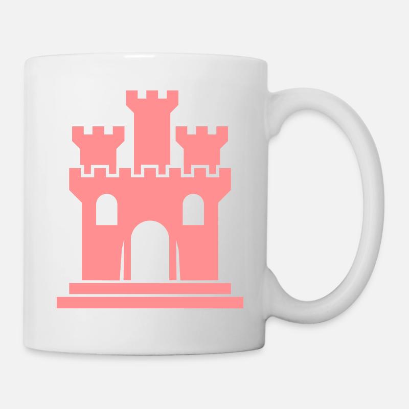 castle - Mug - white