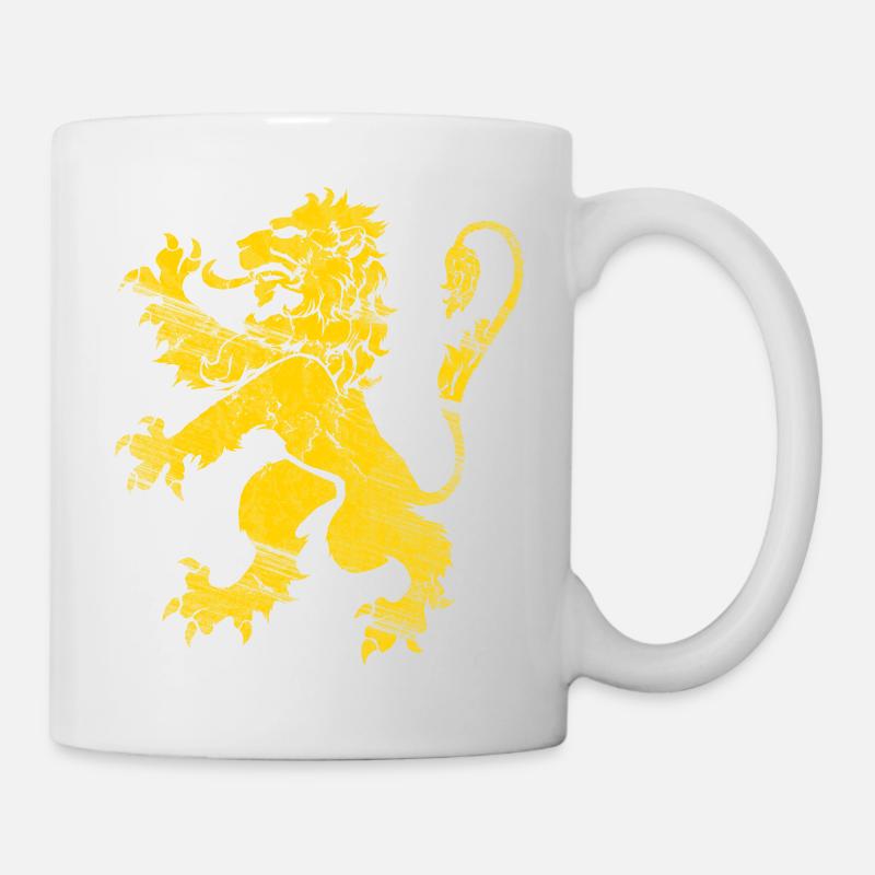 Lion Rampant, Or - Mug - white