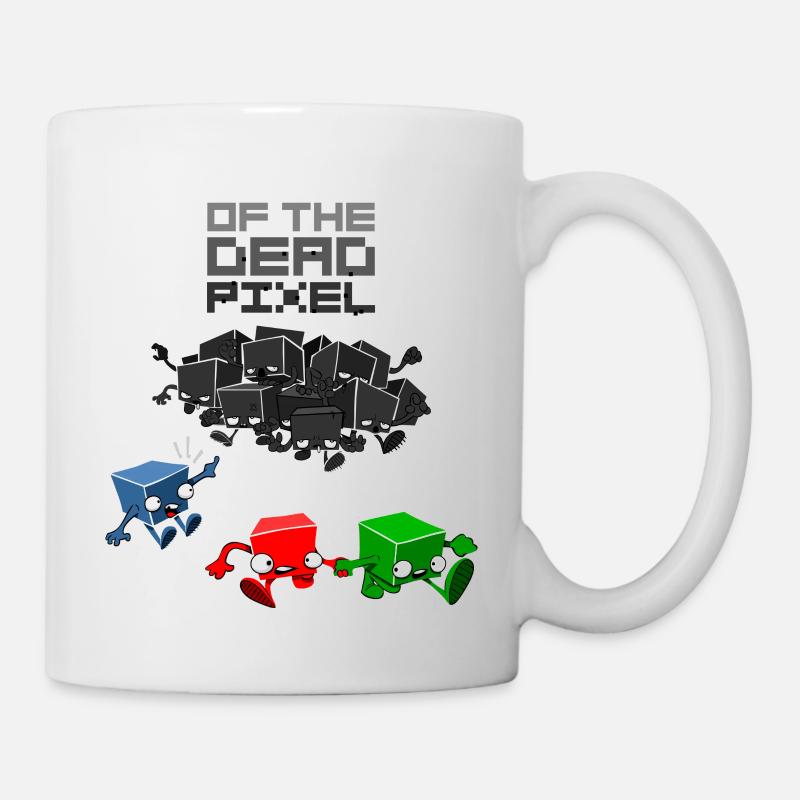 dead pixel - Mug blanc - blanc