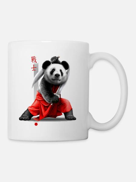 SWORDSPANDA - Tasse - Weiß