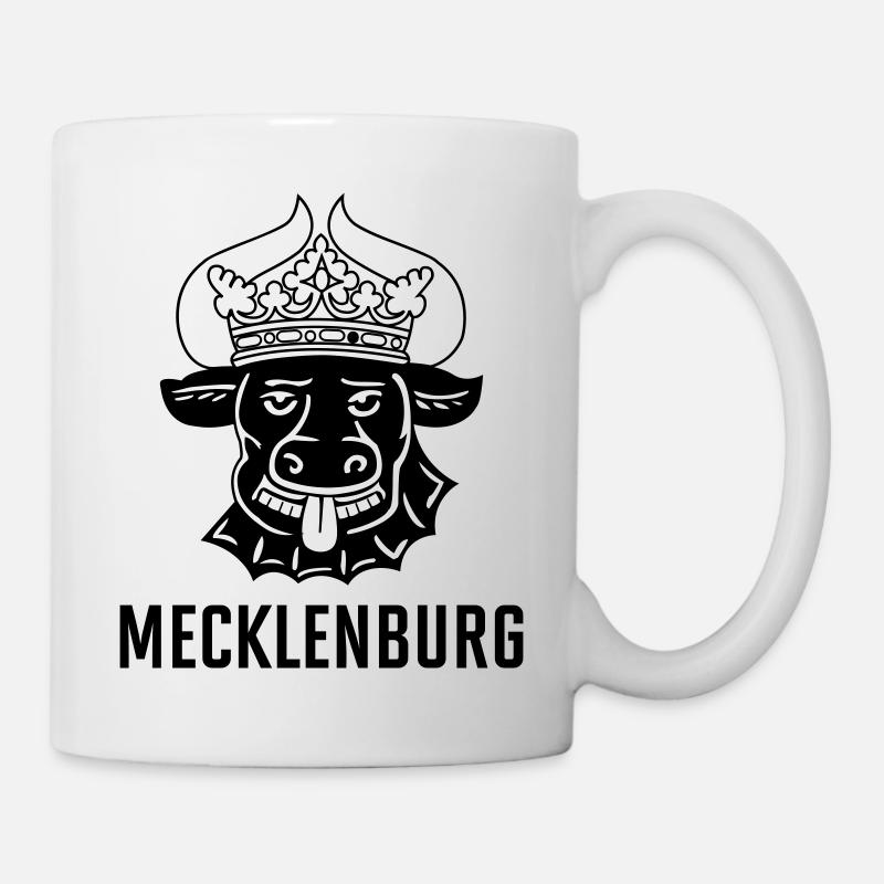 Mecklenburger Ochse - Tasse - Weiß