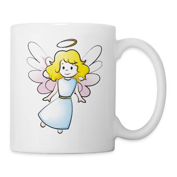 Engel - Tasse - Weiß - Rechts