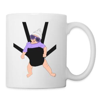 POGO BABY CARRIER BAG - Mug - white - Right